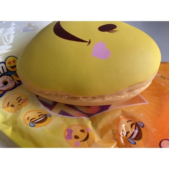 Silly Squishies Emoji Donut Squishy Foam Collectible Toy Sensory Slow Rising NEW - Picture 11 of 13